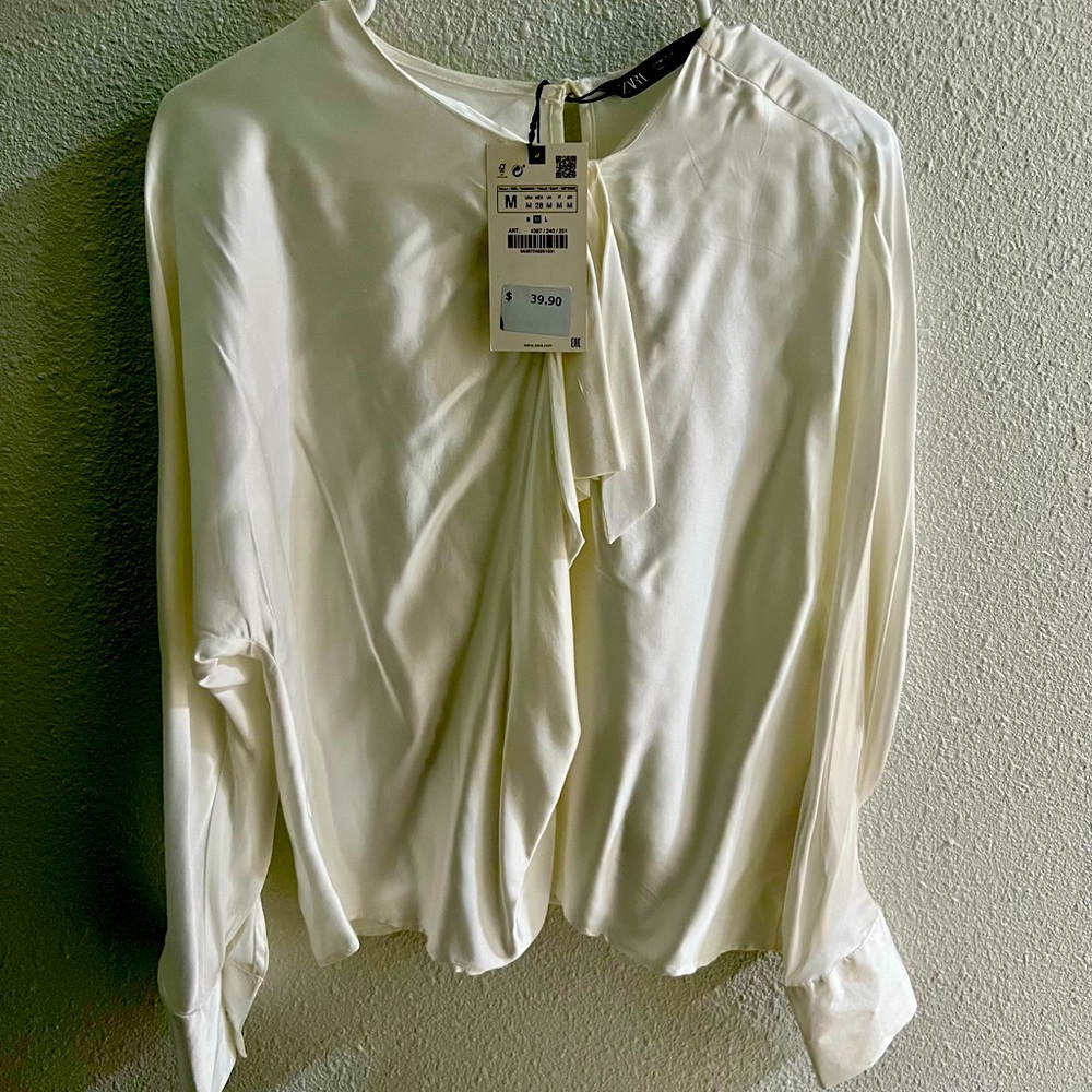 Zara Silk Blouse